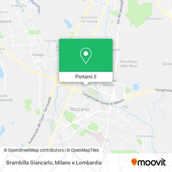 Mappa Brambilla Giancarlo