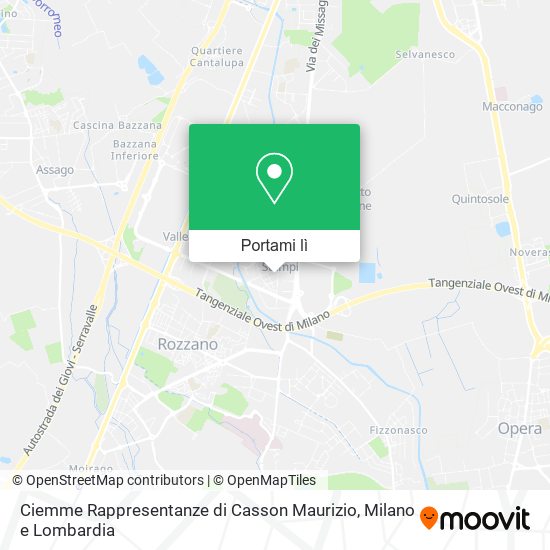 Mappa Ciemme Rappresentanze di Casson Maurizio