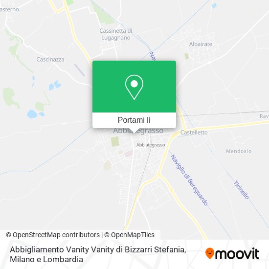Mappa Abbigliamento Vanity Vanity di Bizzarri Stefania