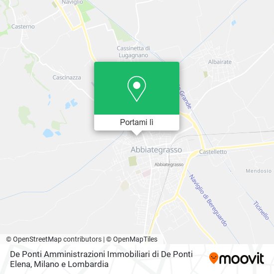 Mappa De Ponti Amministrazioni Immobiliari di De Ponti Elena