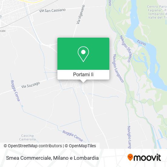Mappa Smea Commerciale