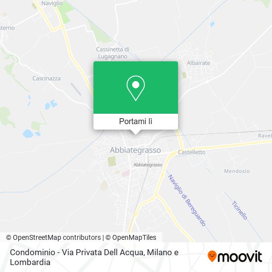 Mappa Condominio - Via Privata Dell Acqua