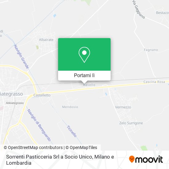 Mappa Sorrenti Pasticceria Srl a Socio Unico