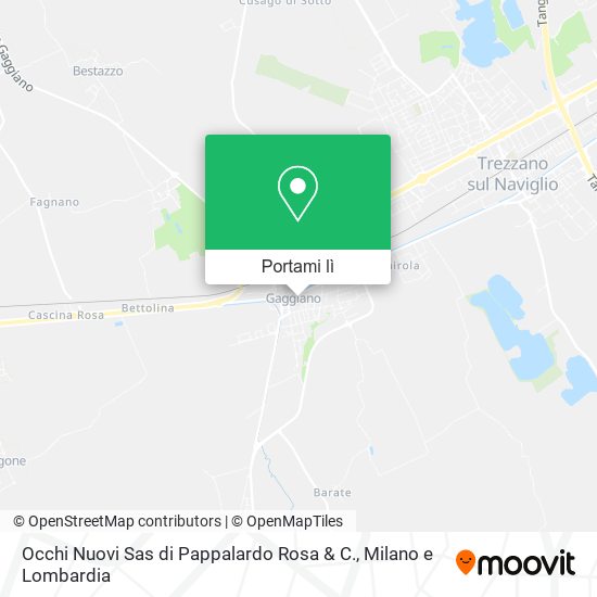Mappa Occhi Nuovi Sas di Pappalardo Rosa & C.