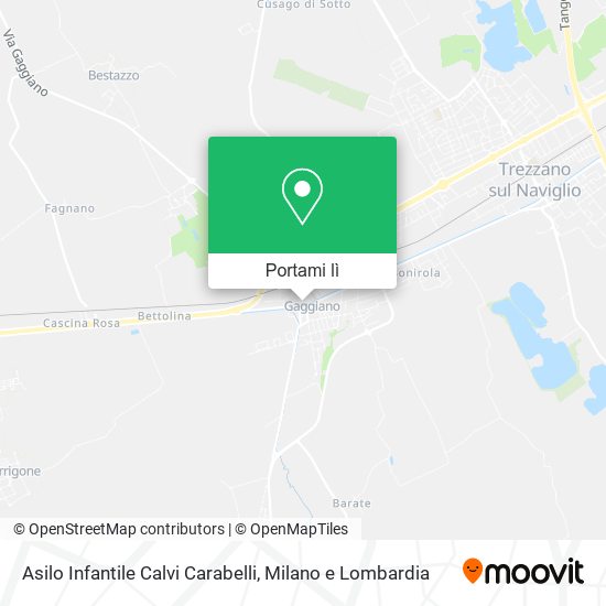 Mappa Asilo Infantile Calvi Carabelli