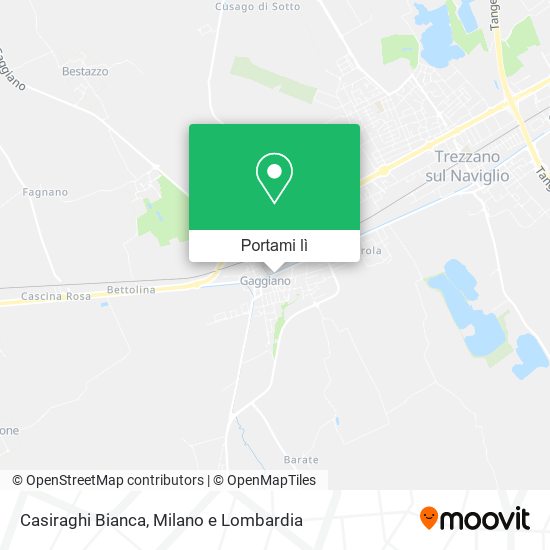 Mappa Casiraghi Bianca