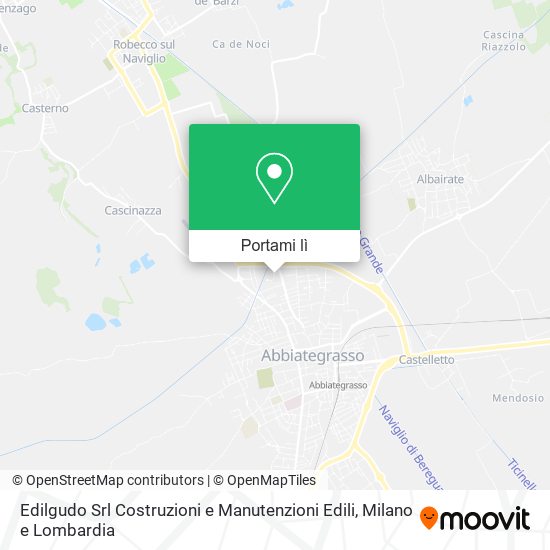 Mappa Edilgudo Srl Costruzioni e Manutenzioni Edili
