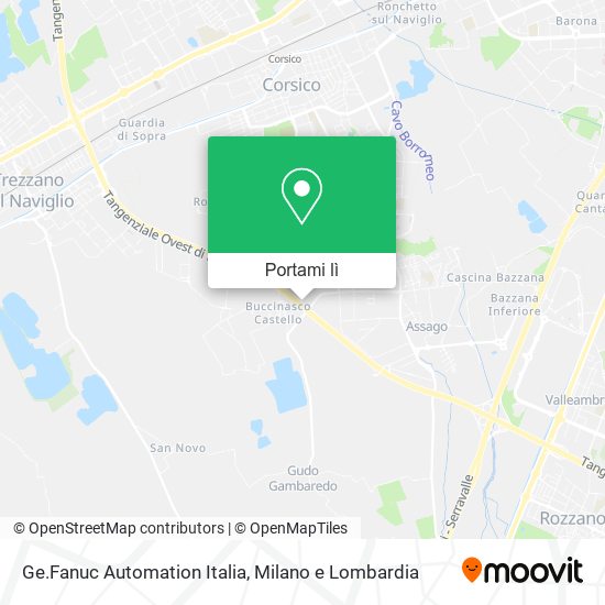 Mappa Ge.Fanuc Automation Italia