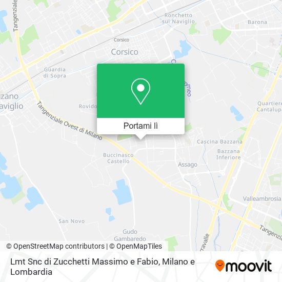 Mappa Lmt Snc di Zucchetti Massimo e Fabio