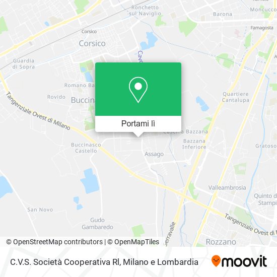 Mappa C.V.S. Società Cooperativa Rl