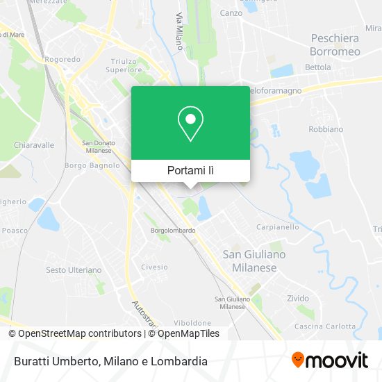 Mappa Buratti Umberto