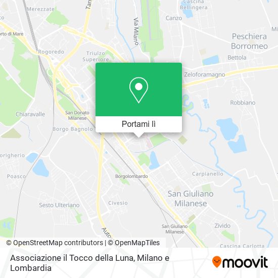 Mappa Associazione il Tocco della Luna
