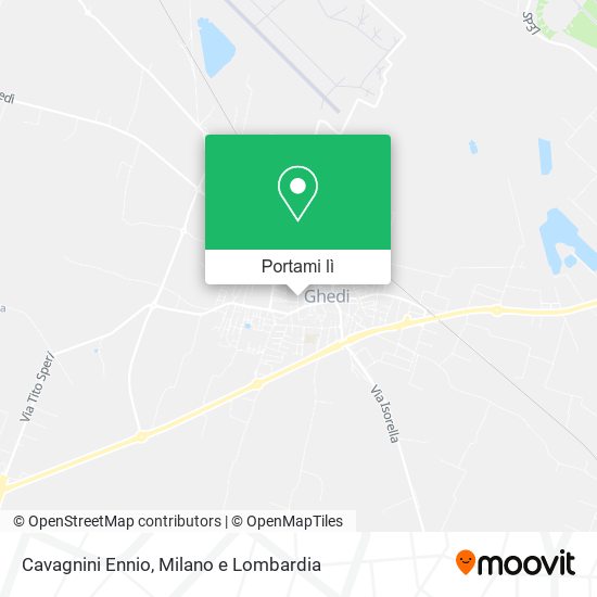 Mappa Cavagnini Ennio