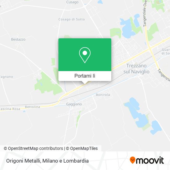 Mappa Origoni Metalli