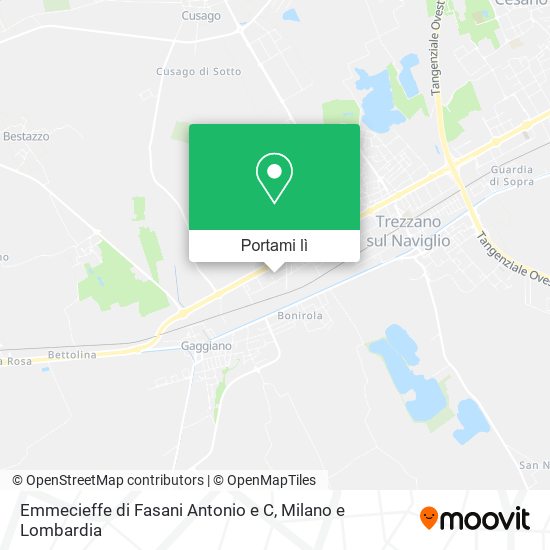 Mappa Emmecieffe di Fasani Antonio e C