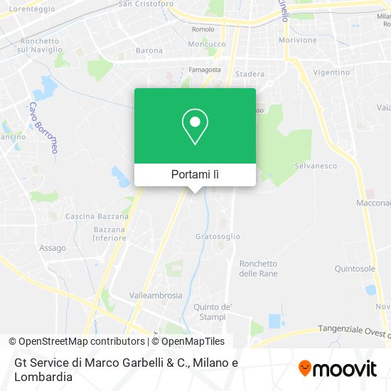 Mappa Gt Service di Marco Garbelli & C.
