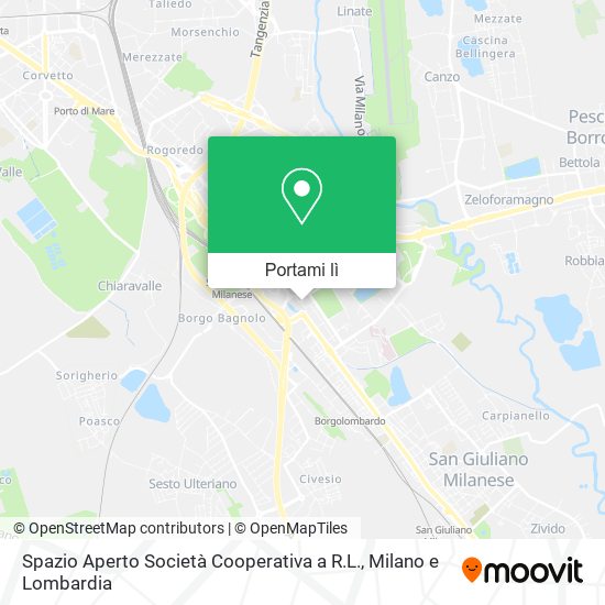 Mappa Spazio Aperto Società Cooperativa a R.L.
