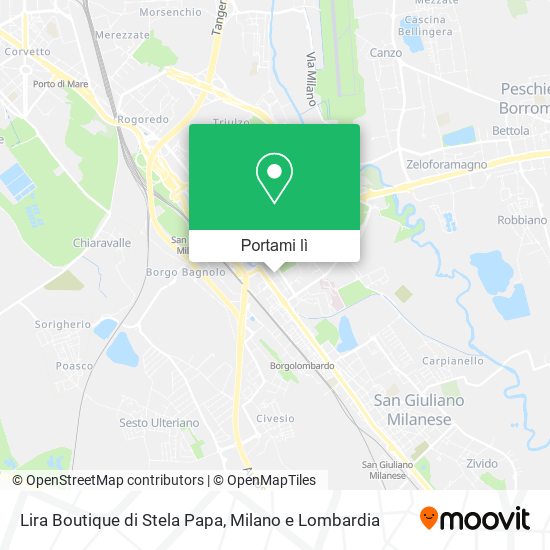 Mappa Lira Boutique di Stela Papa
