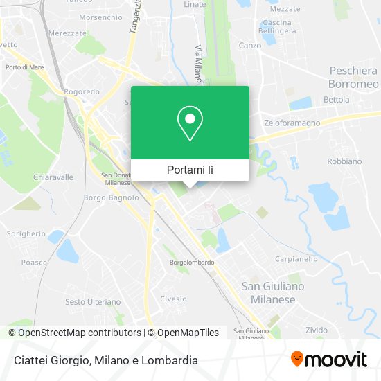 Mappa Ciattei Giorgio