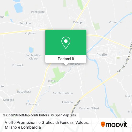 Mappa Vieffe Promozioni e Grafica di Fainozzi Valdes