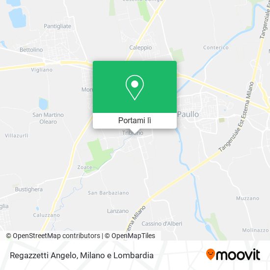 Mappa Regazzetti Angelo
