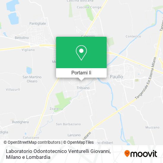 Mappa Laboratorio Odontotecnico Venturelli Giovanni