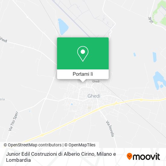 Mappa Junior Edil Costruzioni di Alberio Cirino