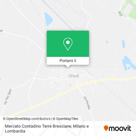 Mappa Mercato Contadino Terre Bresciane