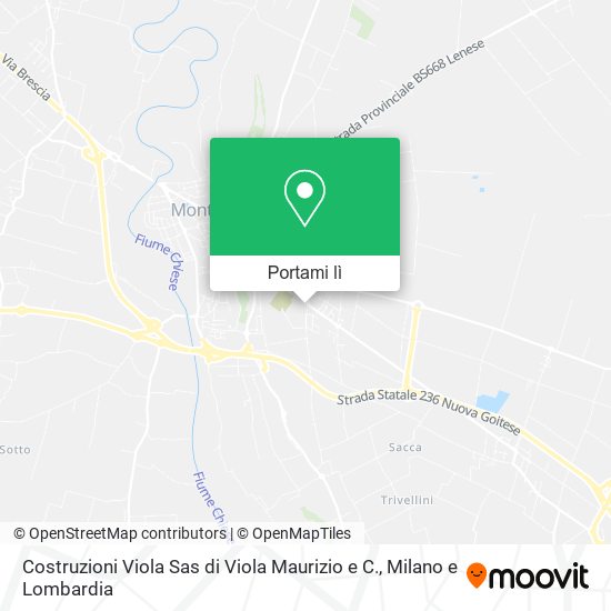 Mappa Costruzioni Viola Sas di Viola Maurizio e C.