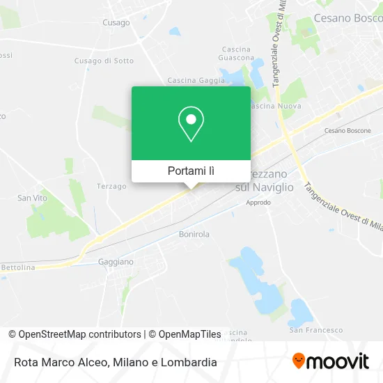 Mappa Rota Marco Alceo