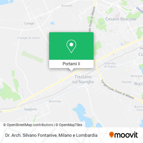 Mappa Dr. Arch. Silvano Fontanive