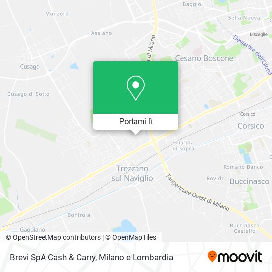 Mappa Brevi SpA Cash & Carry