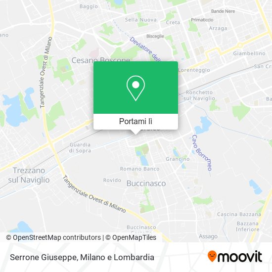 Mappa Serrone Giuseppe