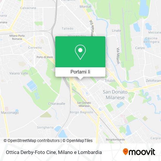 Mappa Ottica Derby-Foto Cine