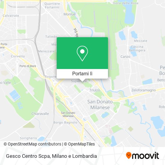 Mappa Gesco Centro Scpa