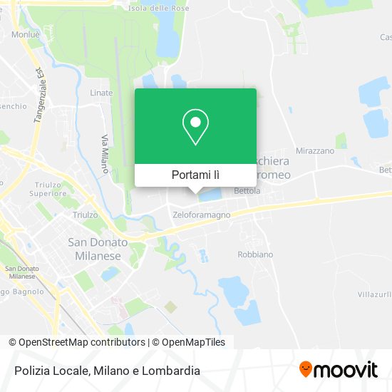 Mappa Polizia Locale