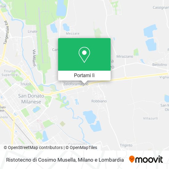 Mappa Ristotecno di Cosimo Musella