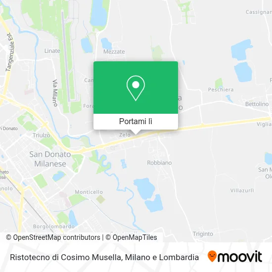 Mappa Ristotecno di Cosimo Musella
