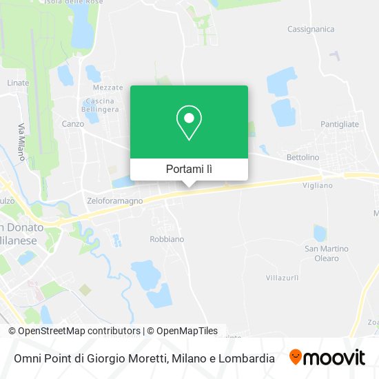 Mappa Omni Point di Giorgio Moretti