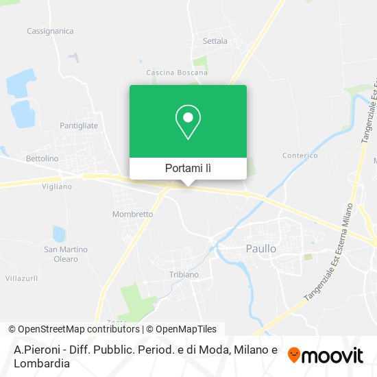 Mappa A.Pieroni - Diff. Pubblic. Period. e di Moda