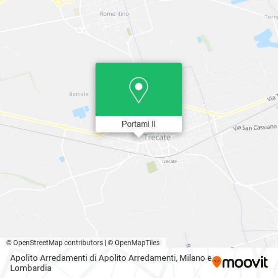 Mappa Apolito Arredamenti di Apolito Arredamenti