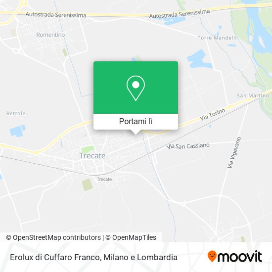 Mappa Erolux di Cuffaro Franco