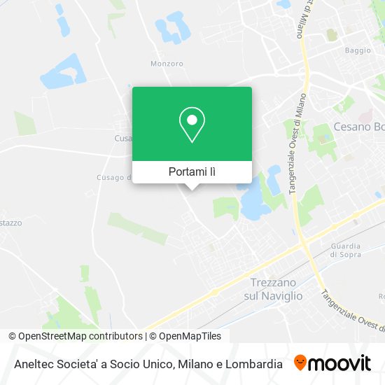 Mappa Aneltec Societa' a Socio Unico