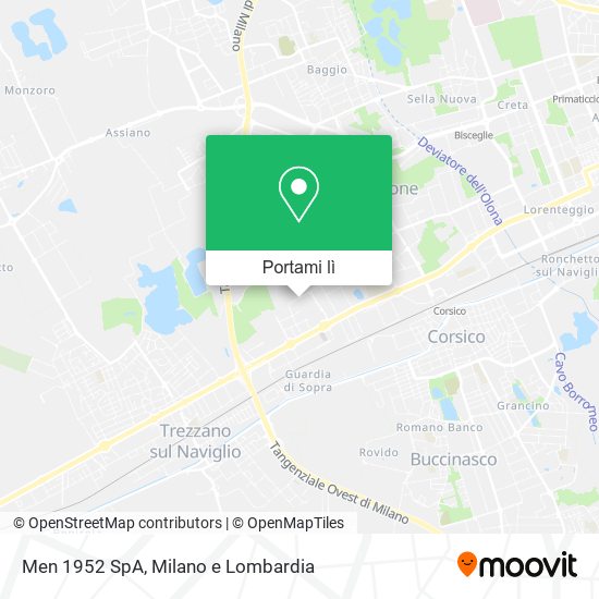 Mappa Men 1952 SpA