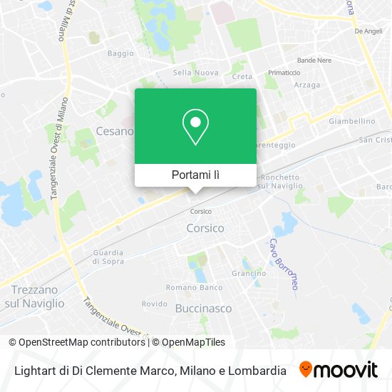 Mappa Lightart di Di Clemente Marco