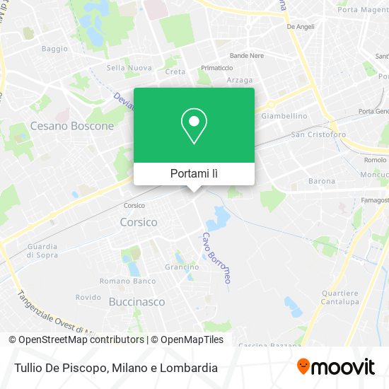 Mappa Tullio De Piscopo