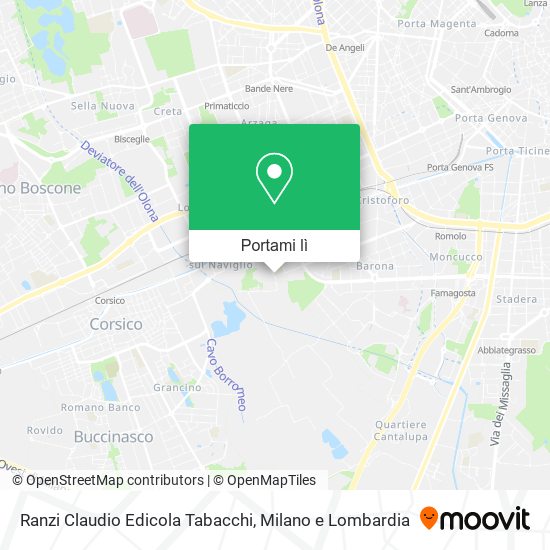 Mappa Ranzi Claudio Edicola Tabacchi