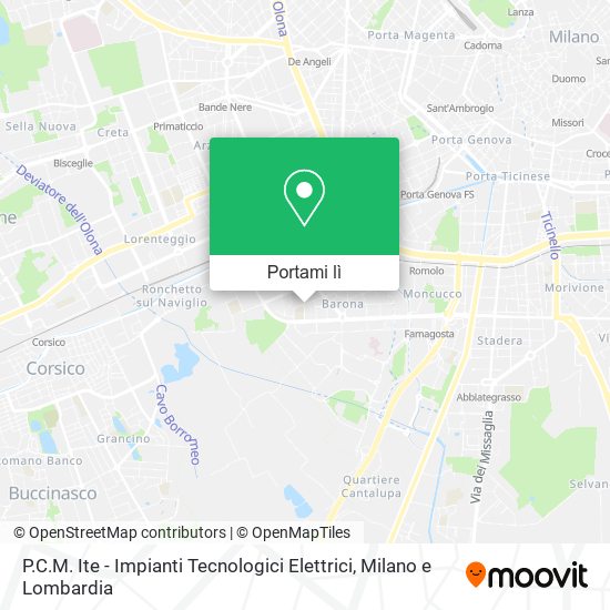 Mappa P.C.M. Ite - Impianti Tecnologici Elettrici