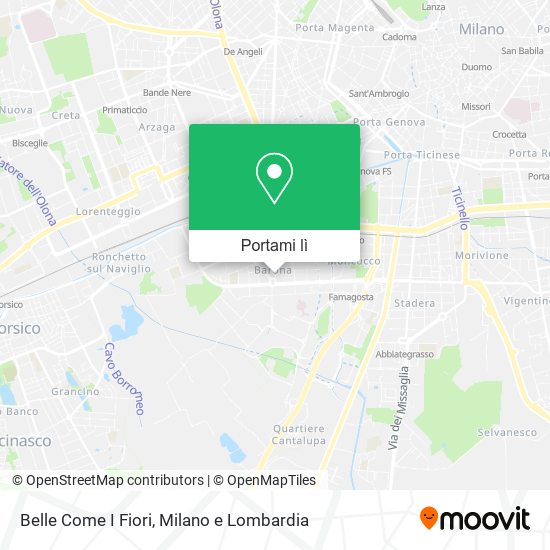 Mappa Belle Come I Fiori