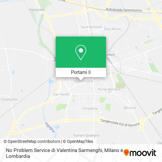 Mappa No Problem Service di Valentina Sarmenghi